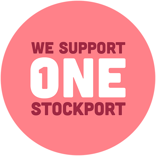 One Stockport Badge
